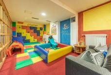 Sala giochi per bambini nell'Hotel Bad Moos Dolomites Spa Resort