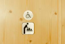 Ristorante Pizzeria Ahrner Wirt - Bagno accessibile