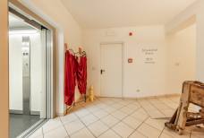 Accesso alla zona sauna