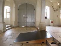 Südtiroler Landesmuseum für Jagd & Fischerei auf Schloss Wolfsthurn - Rampe