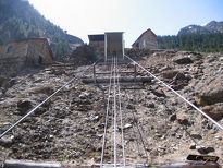 Museo delle miniere Ridanna Monteneve - Ascensore inclinato