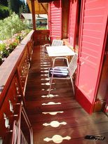 Hotel Posta Pederoa - Balkon 