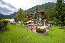 Hotel Aqua Bad Cortina - Garten