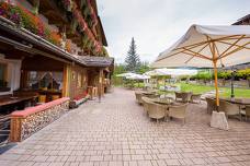 Hotel Aqua Bad Cortina - Terrasse