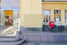 Bahnhof Meran: Rampe Haupteingang