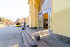 Stazione di Merano: Scalini ingresso pricipale