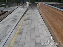 Bahnhof Tschars: Rampe