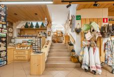 Krippenmuseum Maranatha - Interne Stufen zum Shop