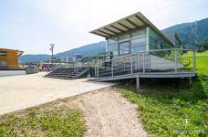 Cabinovia Kronplatz 2000 - Rampa di accesso alla stazione di valle
