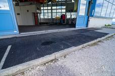 Cabinovia Ruis - Gradino di accesso alla stazione di monte