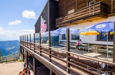 Cabinovia Ortisei - Furnes - Seceda: Terrazza stazione a monte