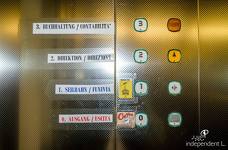 Cabinovia Ortisei - Furnes - Seceda: Ascensore interno