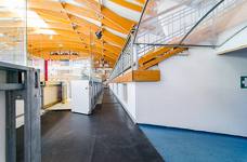 Eisstadion Pranives: Rampe Nebeneingang