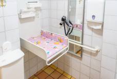 Ovovia Ortisei-Alpe di Siusi: WC del Ristorante Seuc