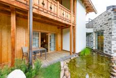 Hotel Tirler - Terrazza con giardino