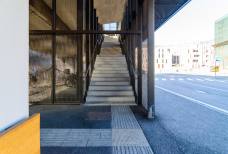 Zugangstreppe zum Viadukt Bahnhof