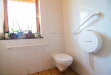 Toilette Bahnhof Bar in Terlan