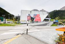 Rampa d'accesso alla stazione a valle