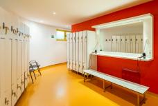 Spogliatoio sauna