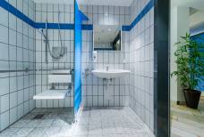 Toilette Umkleidebereich Schwimmbad