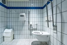 Toilette Umkleidebereich Schwimmbad