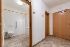 Barrierefreie Toilette