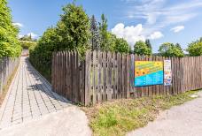 Piscina Soprabolzano - Rampa di accesso all'ingresso